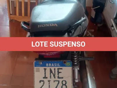 LOTE 001 - HONDA BIZ 125 ES