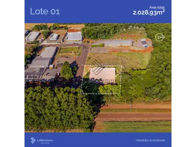 LOTE 001 - IMÓVEL URBANO MATRÍCULA 15.344 SANTO AUGUSTO/RS  "AREA INDUSTRIAL"